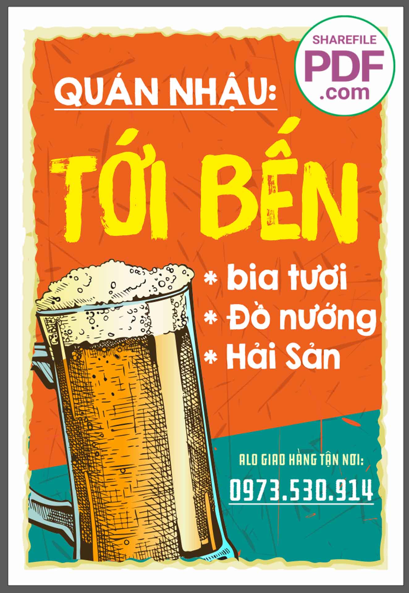 tranh quán nhậu