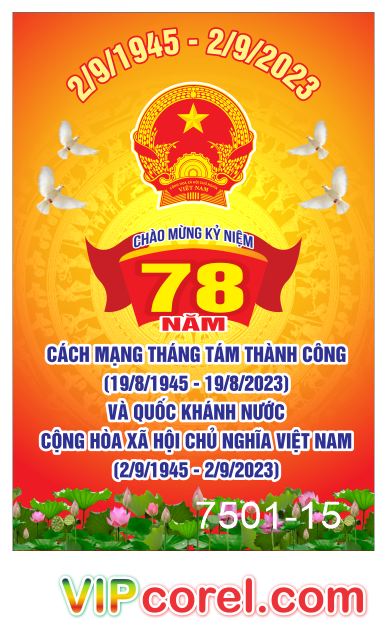 chào mừng kỷ niệm 78 năm ngày 2/9