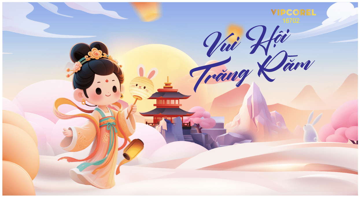 Market trang trí vui tết Trung Thu 2025 #43 file corel | VIPcorel.com ...