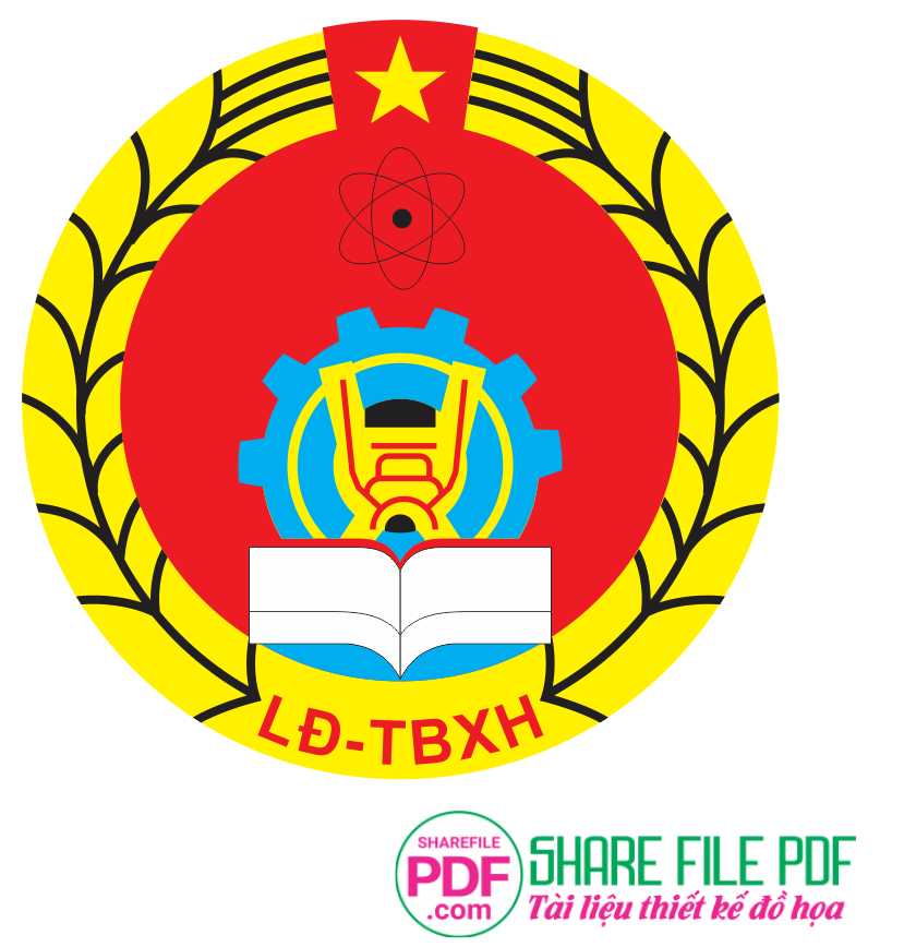 Logo ngành lao động thương binh và xã hội