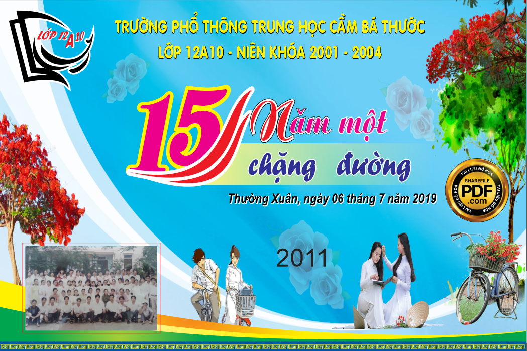 15 năm một chặng đường THPT Cầm Bá