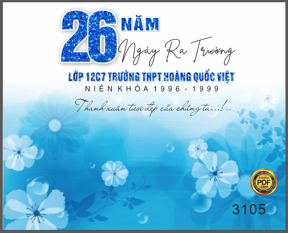 26 năm ngày ra trường trường THPT