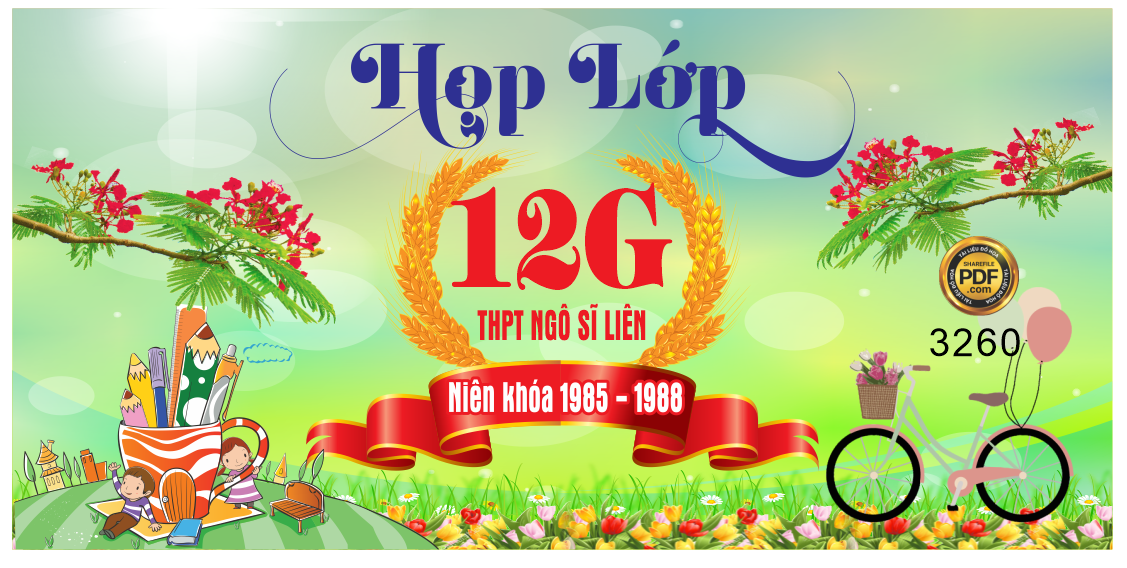 họp lớp 12G THPT Ngô Sĩ Liên