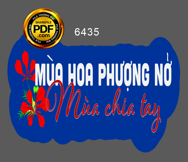 Mùa hoa phượng nở - mùa chia tay