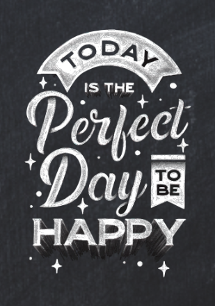 Today perfect day to be haypy