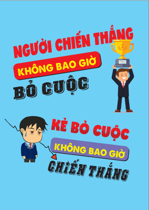 Người chiến thắng không bao giờ bỏ cuộc