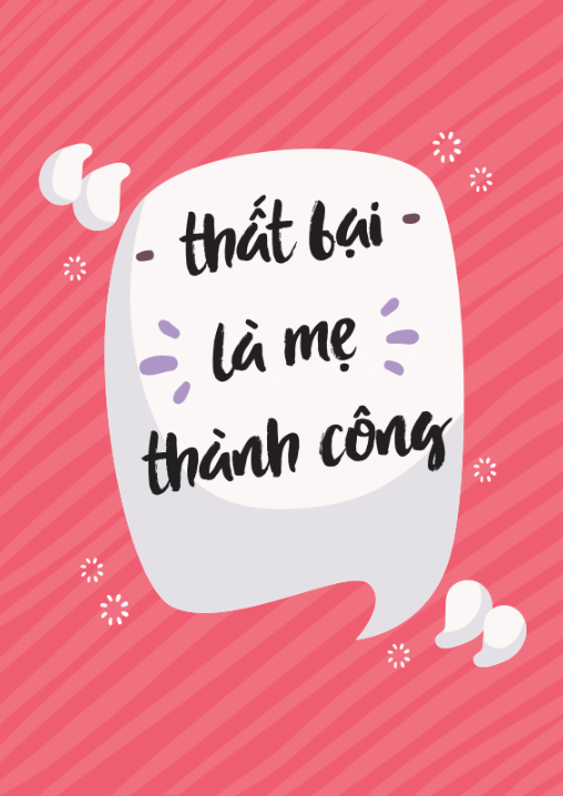 Thất bại là mẹ thành công