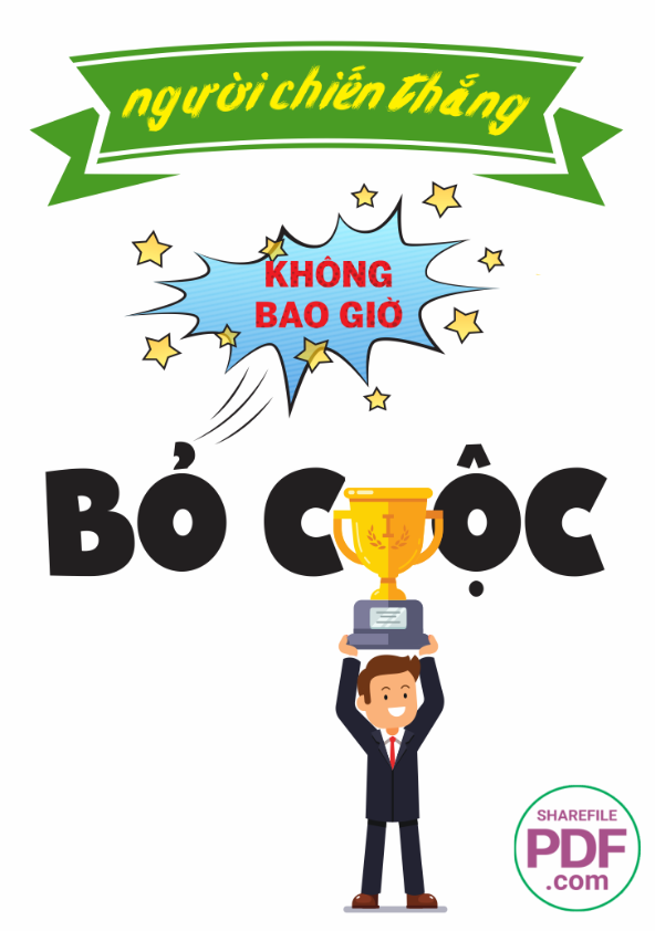 Người chiến thắng không bao giờ bỏ cuộc