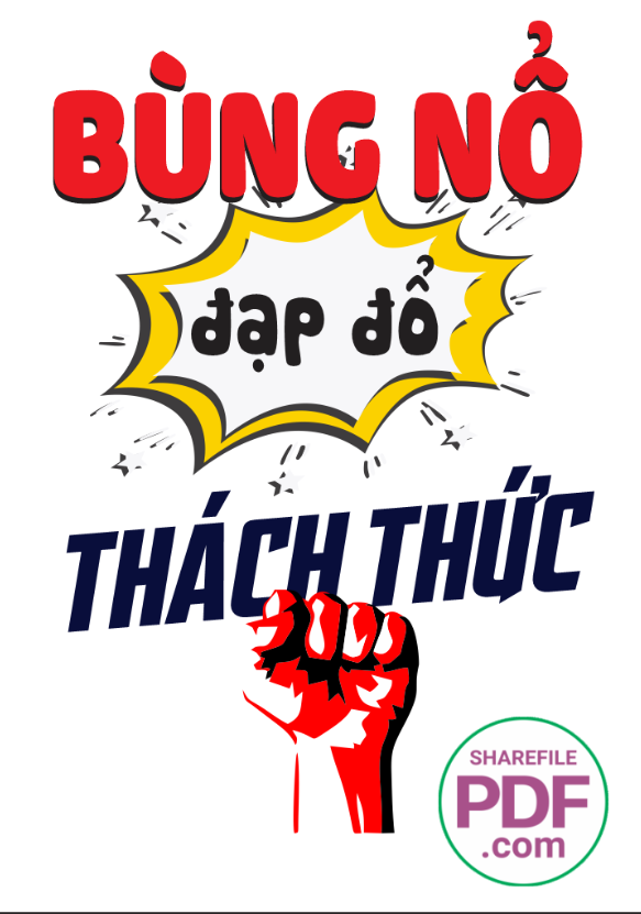 Tranh động lực Bùng nổ đạp đổ thách thức
