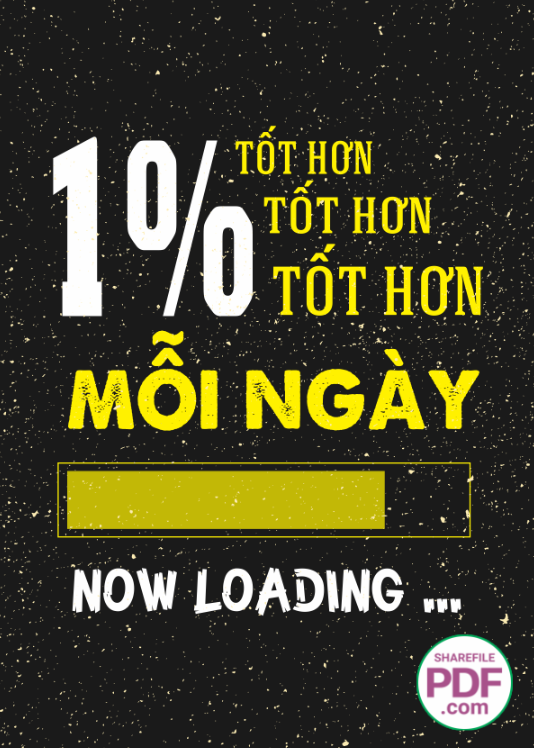 Tranh động lực 1% tốt hơn mỗi ngày