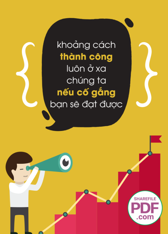 Khoảng cách thành công luôn ở xa chúng ta nếu cố gắng bạn sẽ đạt được