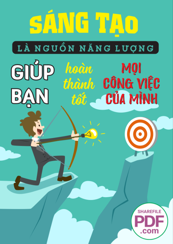 Sáng tạo giúp bạn thành thành tốt mọi công việc của mình