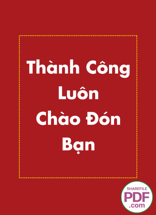 Thành công luôn chào đón bạn