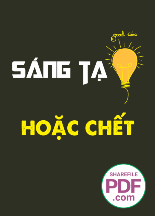 Tranh động lực Sáng tạo hoặc chết