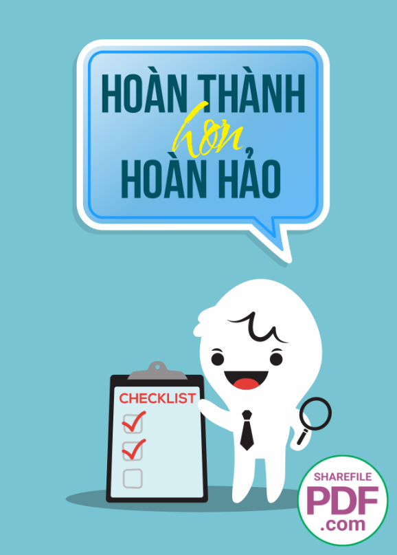 Hoàn thành hơn hoàn hảo