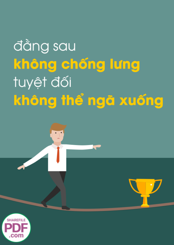Đằng sau không chống lưng tuyệt đối không thể ngã xuống