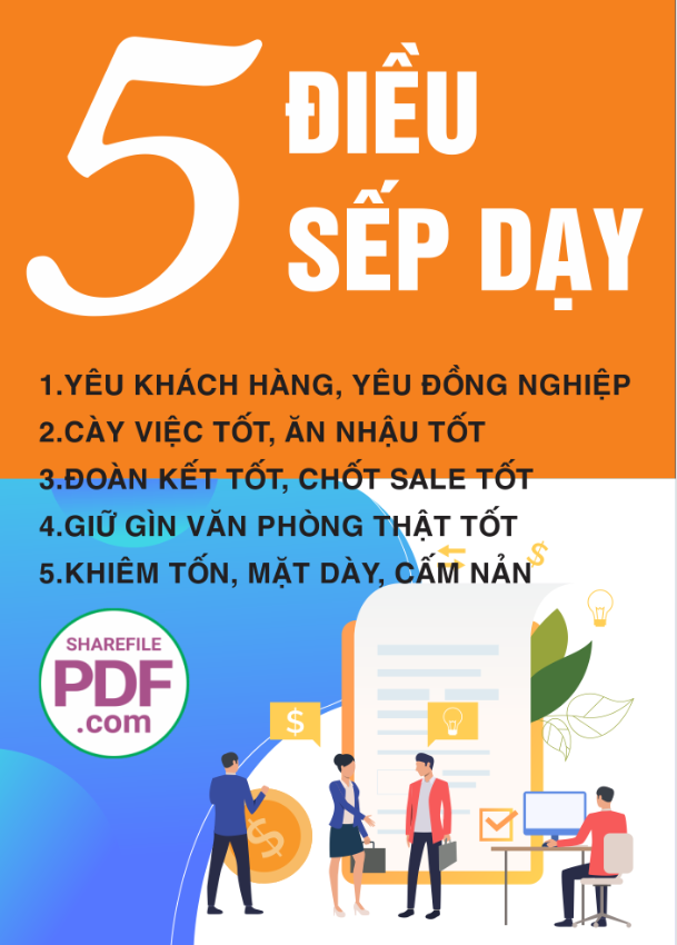 5 điều sếp dạy