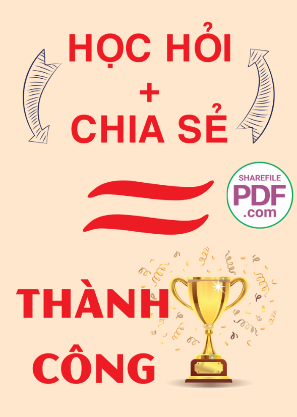Học hỏi + chia sẻ = thành công