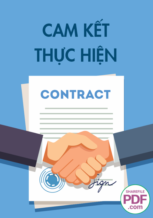 Tranh động lực treo tường Cam kết thực hiện