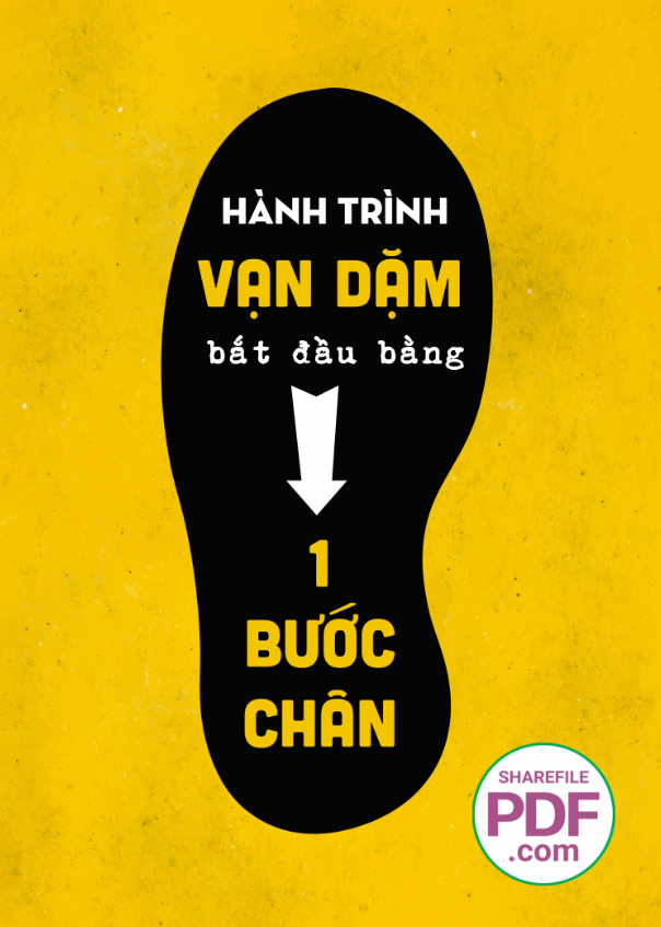 Hành trình vạn dăm bắt đầu bằng 1 bước chân