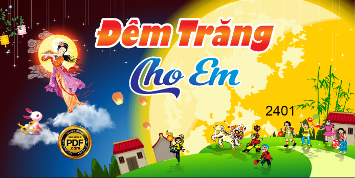 phông sân khấu Đêm trăng cho em #2