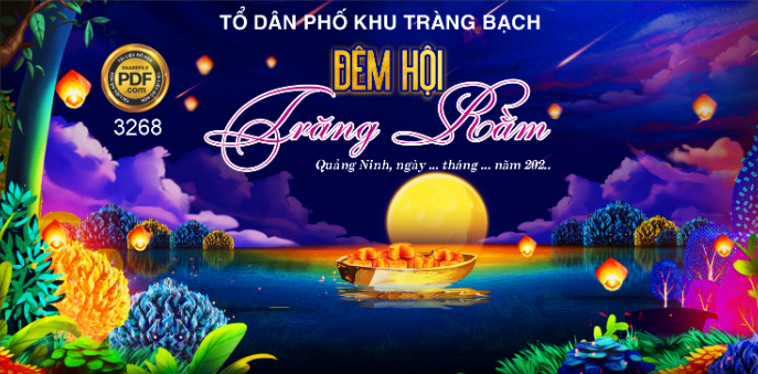 sân khấu trung thu Đêm hội trăng rằm 2022