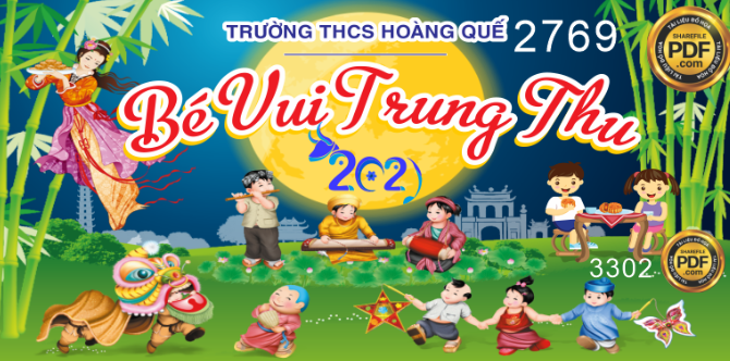 trường THCS Hoàng Quế - Vui trung thu