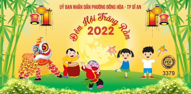 đêm hội trăng rằm 2022 phường Đông Hòa