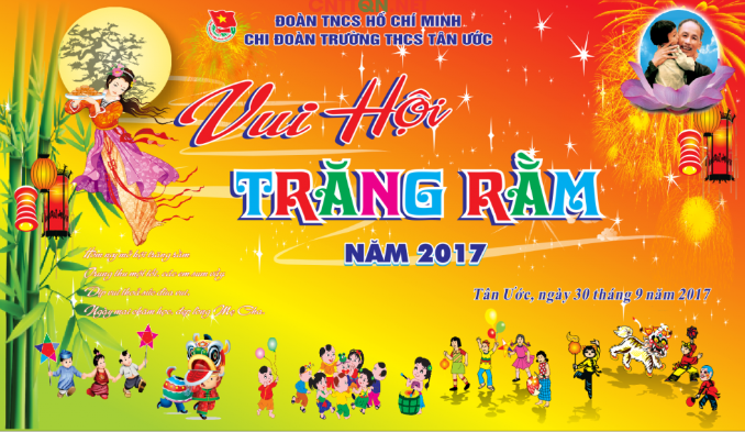 Vui hội Trăng Rằm trường THCS Tân Ước