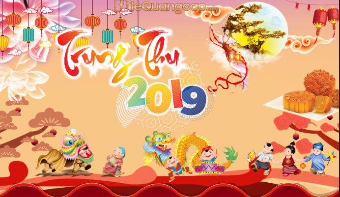 Backdrop Trung Thu 2019 mẫu #11