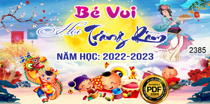 Bé vui Hội trăng rằm