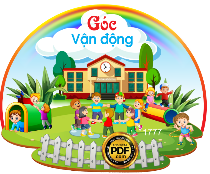 GÓC VẬN ĐỘNG TRANG TRÍ TRƯỜNG MẦM NON