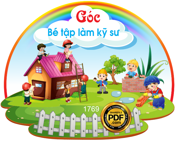 GÓC BÉ TẬP LÀM KỸ SƯ TRANG TRÍ MẦM NON