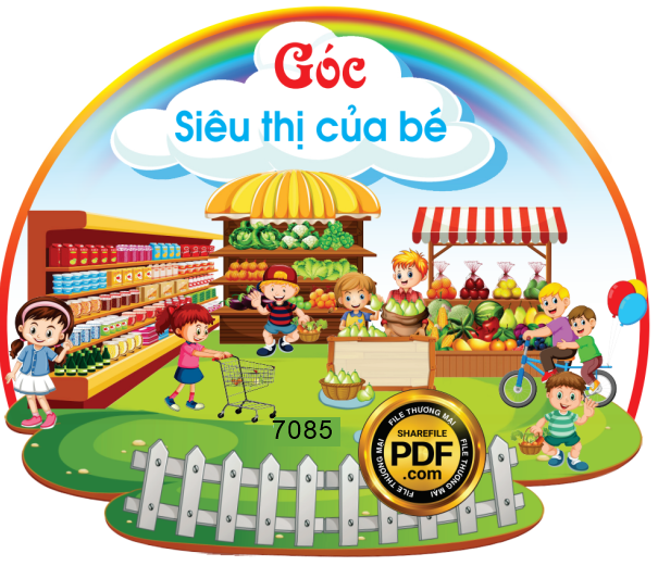 Góc siêu thị của bé