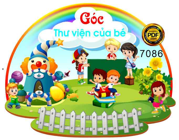 Góc thư viện của bé