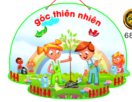 GÓC THIÊN NHIÊN TRANG TRÍ TRƯỜNG MẦM NON