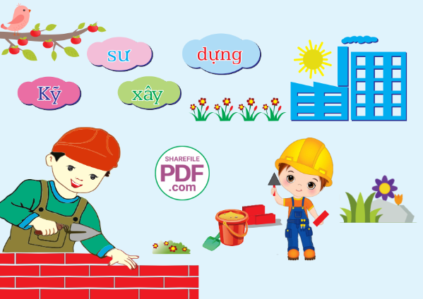 Trang trí phòng học - kỹ sư xây dựng