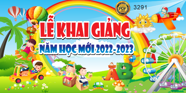Market Lễ Khai Giảng năm học mới