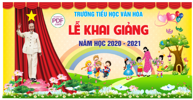 Trường tiểu học Vân Hòa - Lễ Khai Giảng