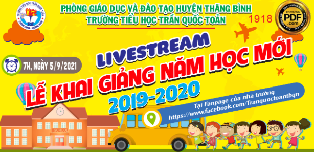 Livesteam Lễ Khai Giảng năm học 2022 - 2023