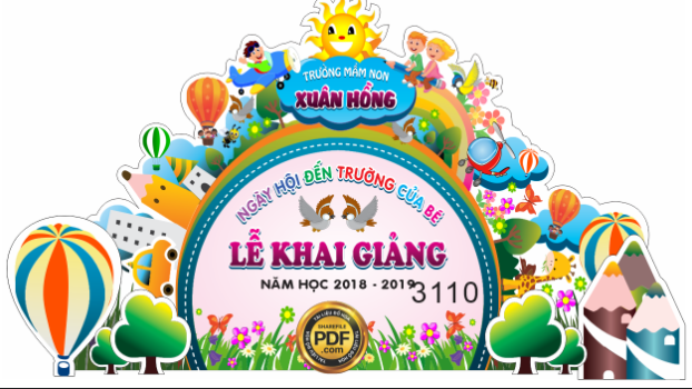 Lễ khai giảng trường mầm non Xuân Hồng 