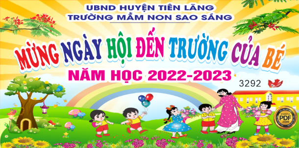 ngày hội đến trường của bé - Sao Sáng