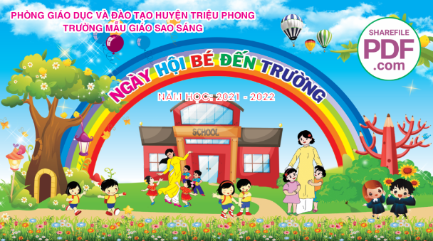 Ngày hội bé đến trường - Trường mẫu giáo sao sáng #5