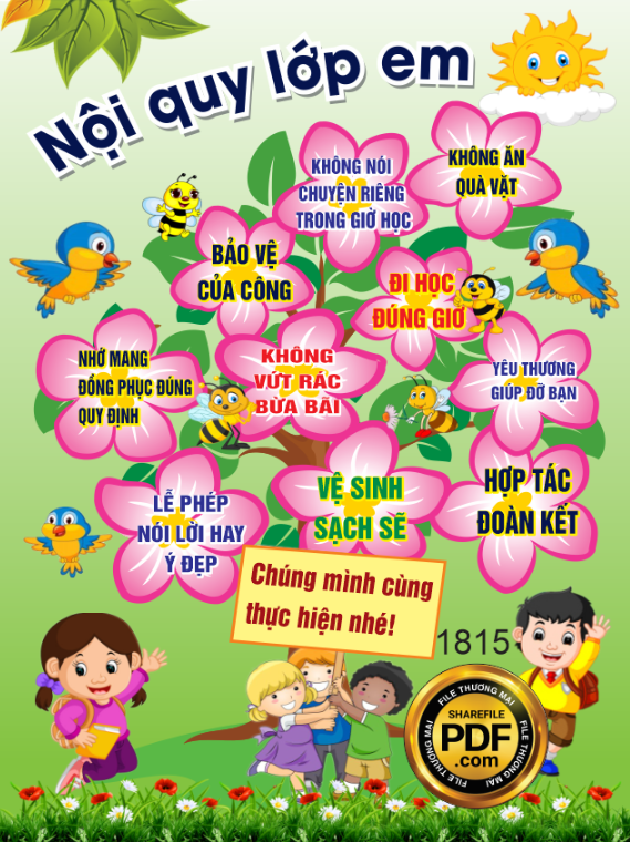 NỘI QUY LỚP CHÚNG MÌNH #9