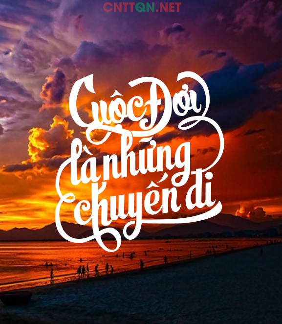 Mẫu in áo Cuộc đời là những chuyến đi