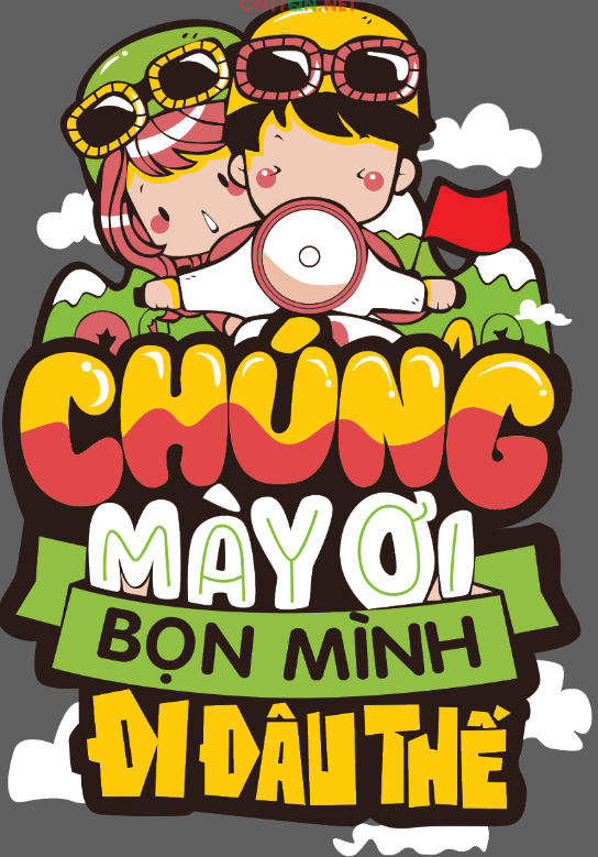 Mẫu áo Chúng mày ơi! bọn mình đi đâu thế?