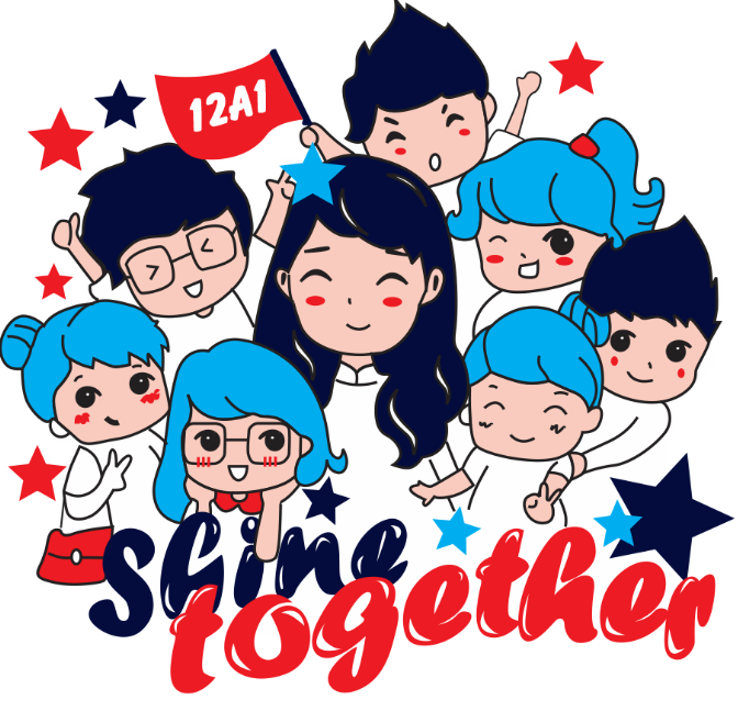 Mẫu in áo Shine Together 