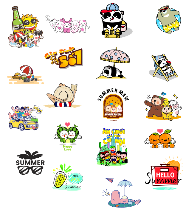 Vector mẫu in áo thun đồng phục mùa hè 2