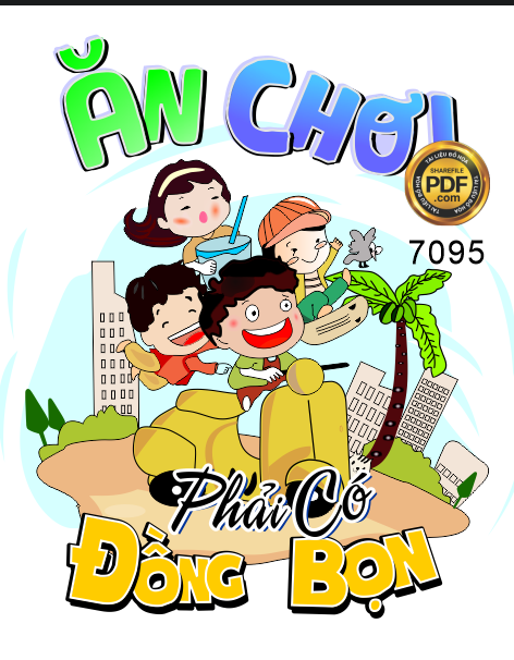 Mẫu in áo thun Ăn chơi phải có đồng bọn