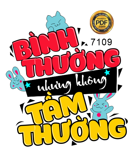 bình thường nhưng không tầm thường